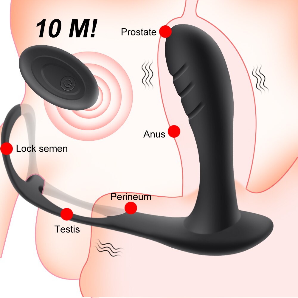 Male Prostate Massage Vibrator Anal