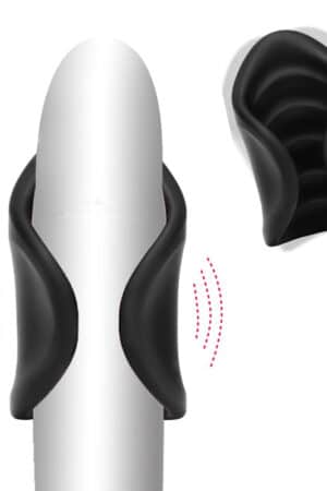 Автоматический удлиненный вибрационный тренажер для задержки пениса Мужской мастурбатор
