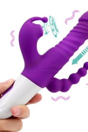 Beads G-spot masaje lengua lamiendo vibrador juguete sexual