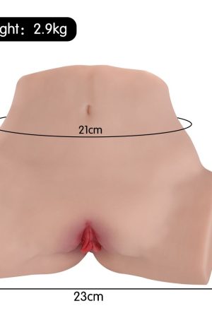 Masturbatore per bambole del sesso con torso sinuoso da 2,9 kg